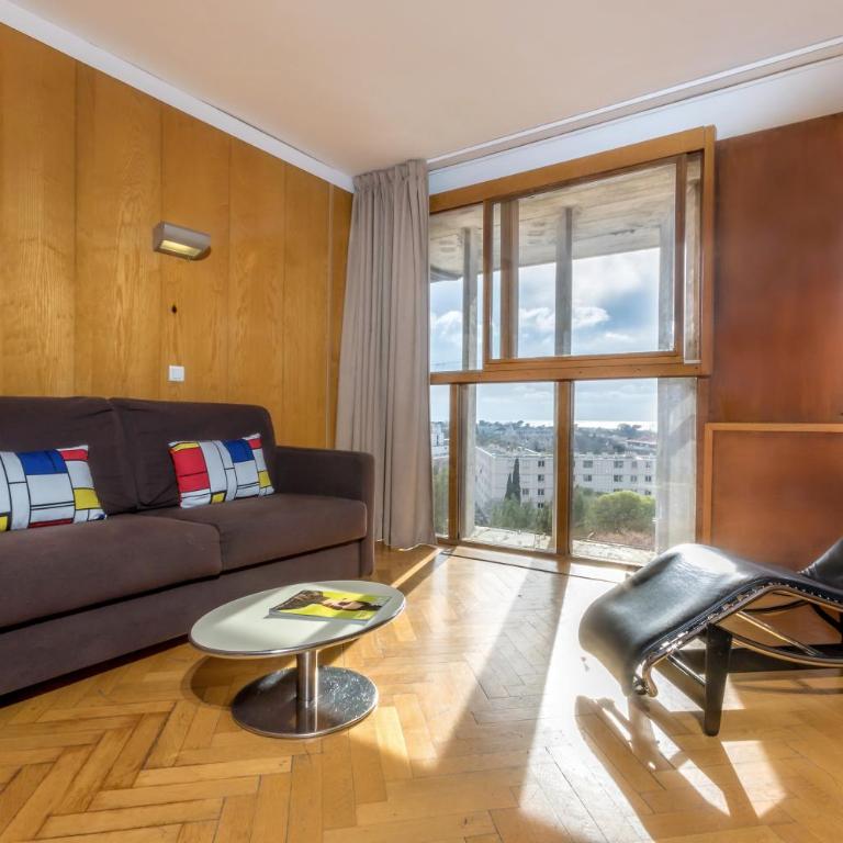 Hotel le Corbusier - Chambre Double Deluxe - Vue sur Mer - 5