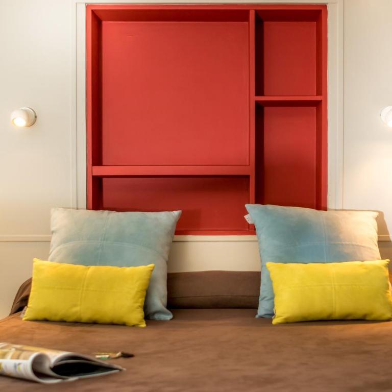 Hotel le Corbusier - Chambre Double de Luxe avec Balcon - Vue sur Parc - 3
