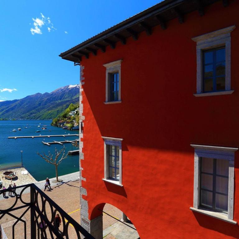 Hotel Elvezia Ascona - Camera Doppia con Letti Singoli con Balcone e Vista Lago Laterale - 3