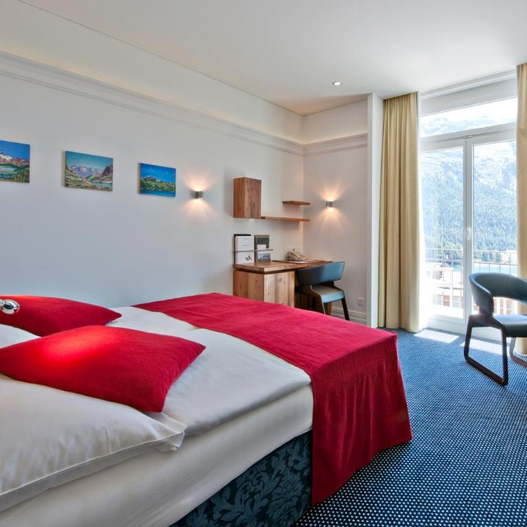 Hotel Schweizerhof St. Moritz - Superior Doppelzimmer mit Seeblick - 5