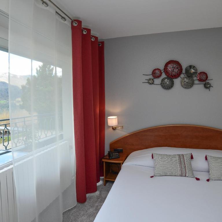 Novalaise Plage - Chambre Double Deluxe avec Balcon - 11