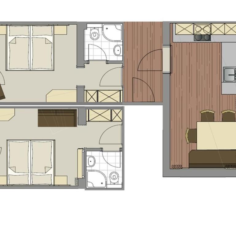 Haus Fridolin - Apartment mit 2 Schlafzimmern - 9