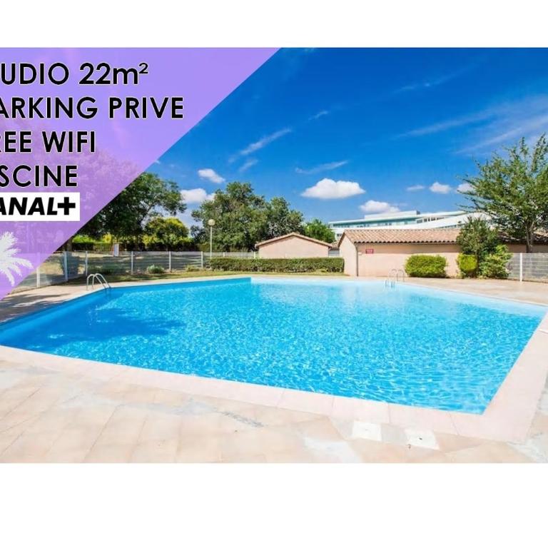 Appartement Contemporain proche Météo, Basso Cambo, EDF, Airbus & Thales - Apartment with Shower - 21