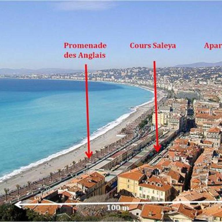 PREF 2 · F4 - VASTE ET BOURGEOIS ,3 CHAMBRES, ASCENSEUR, VX-NICE - Appartement - 47