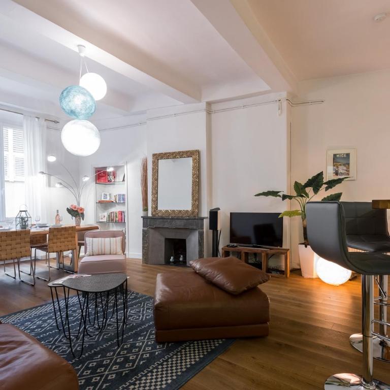 PREF 2 · F4 - VASTE ET BOURGEOIS ,3 CHAMBRES, ASCENSEUR, VX-NICE - Appartement - 16