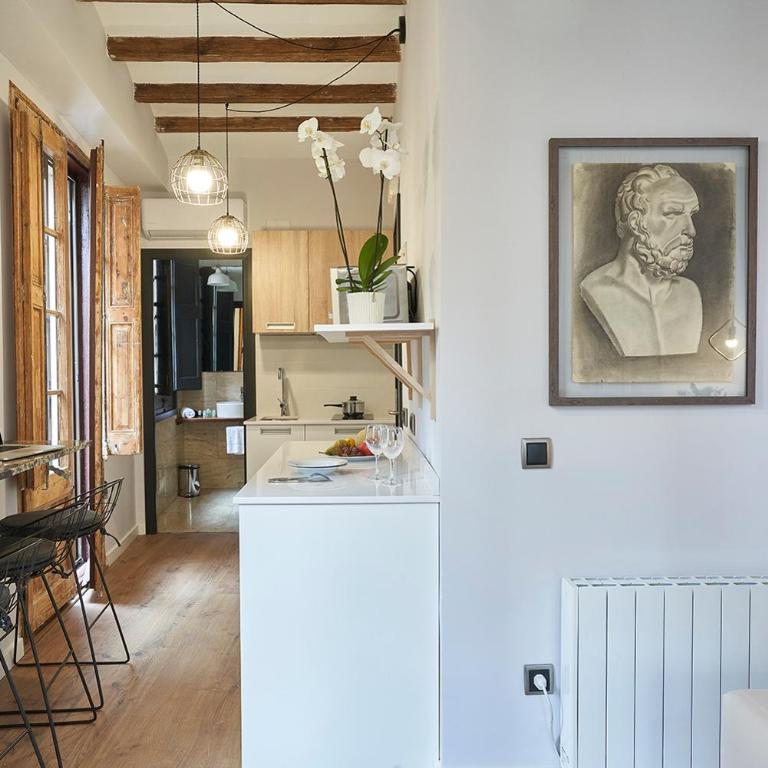 AinB Gothic-Jaume I Apartments - Estudio Estándar (2 adultos) - 16