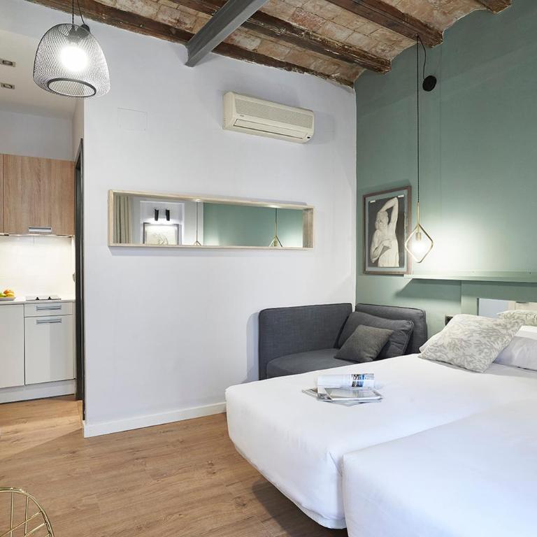 AinB Gothic-Jaume I Apartments - Estudio Estándar (2 adultos) - 29