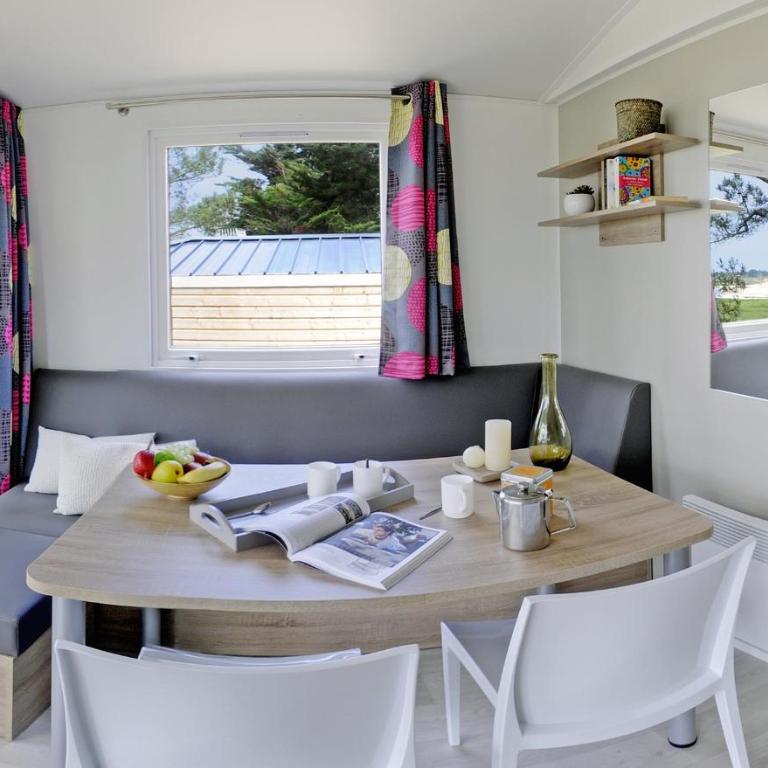 Camping Le Bellevue - Mobile Home Grand Confort - 2 Chambres - 4 Personnes - 2