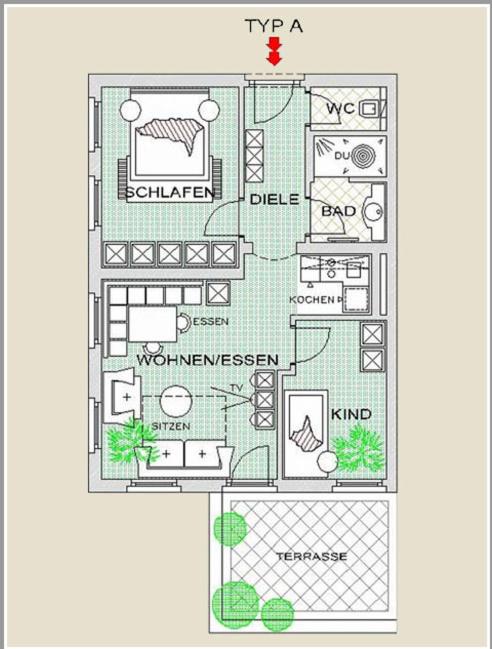 Neuhaushof - Appartement 2 Chambres Standard avec Terrasse - 5