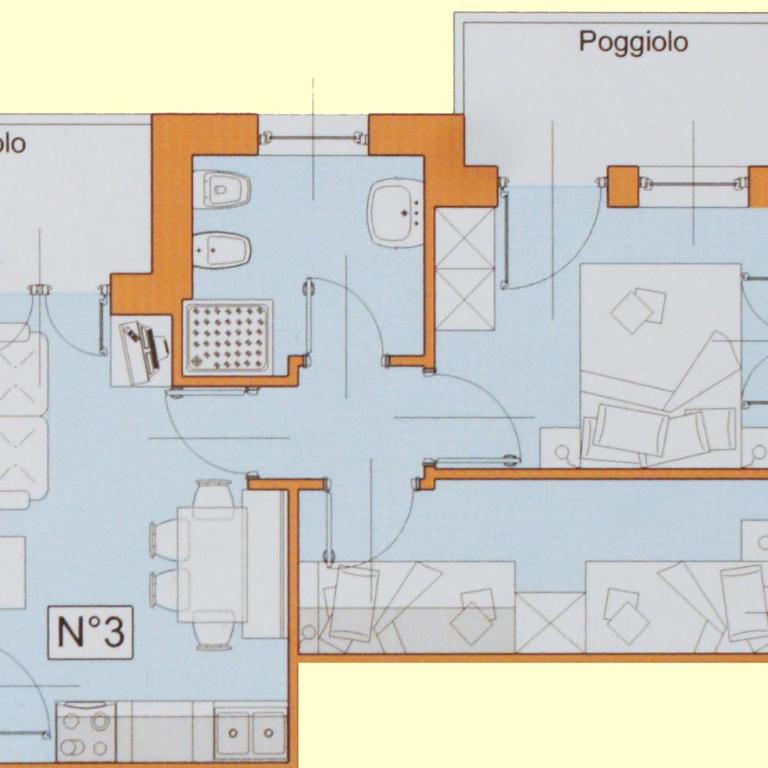 Casa Azzurra - Appartamento con 2 Camere da Letto - 3