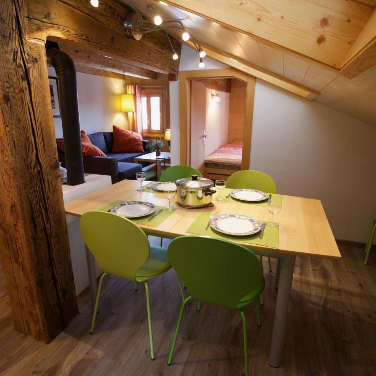 Appartement sous les combles - Chalet La Biolle - Vercorin - Apartment - 11