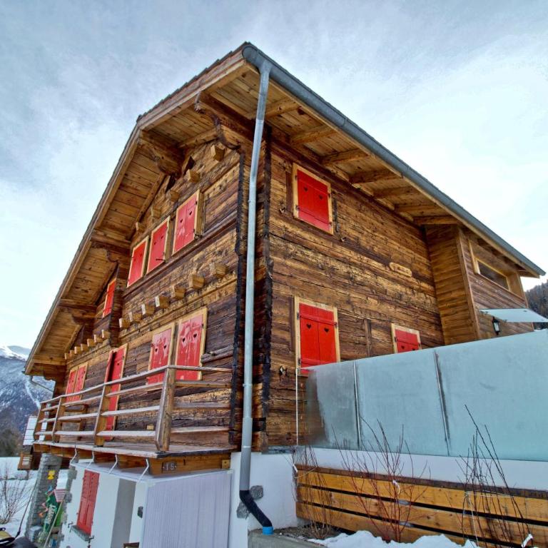 Appartement sous les combles - Chalet La Biolle - Vercorin - Apartment - 35