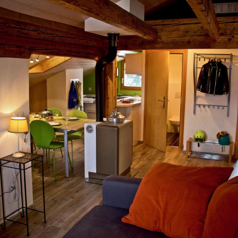 Appartement sous les combles - Chalet La Biolle - Vercorin - Apartment - 9