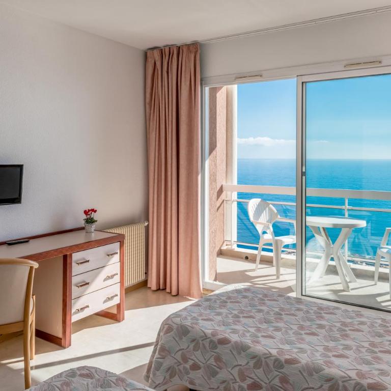 Association Villa Saint Camille - Chambre Lits Jumeaux - Vue sur Mer - 8