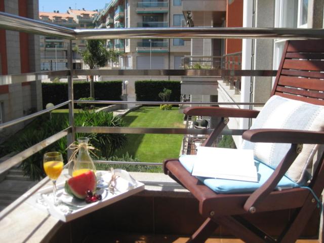 Residencial Progreso Sanxenxo - Apartamento con vistas a la piscina - 1