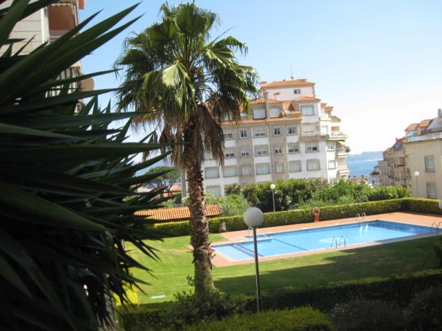 Residencial Progreso Sanxenxo - Apartamento con vistas a la piscina - 38