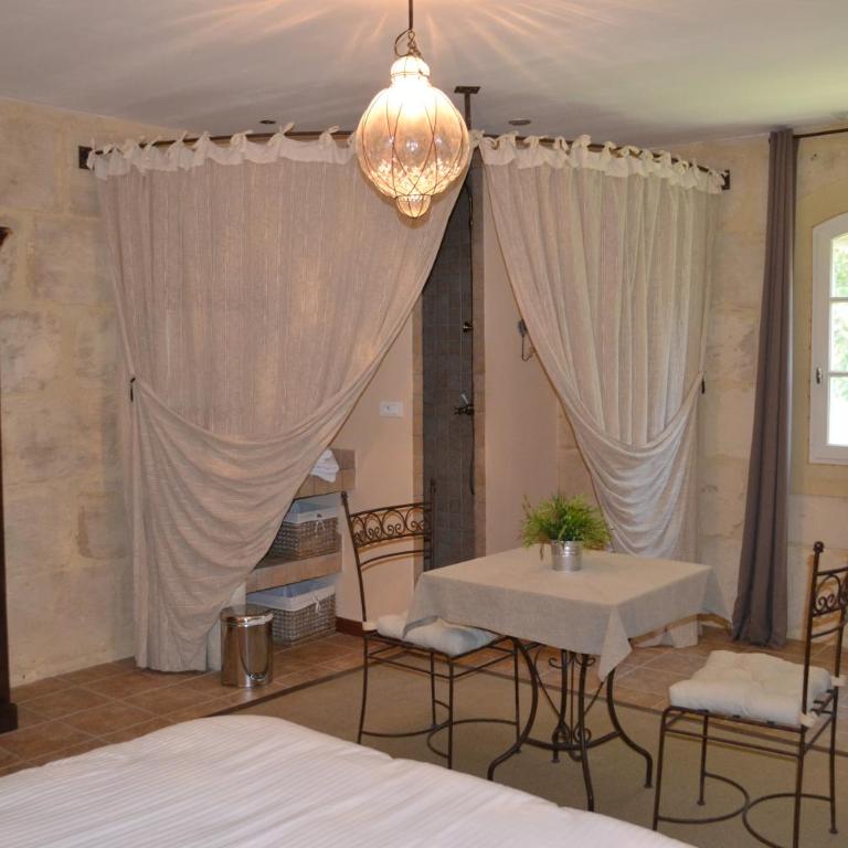 Chambres d'hôtes Mas Petit Prince - Chambre Double Classique avec Douche - 8