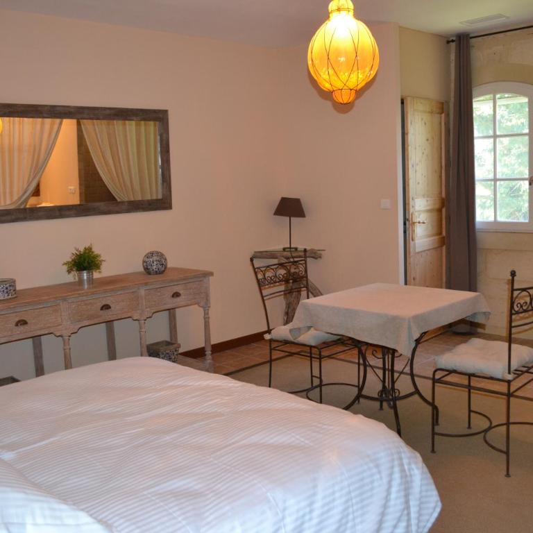 Chambres d'hôtes Mas Petit Prince - Chambre Double Classique avec Douche - 4