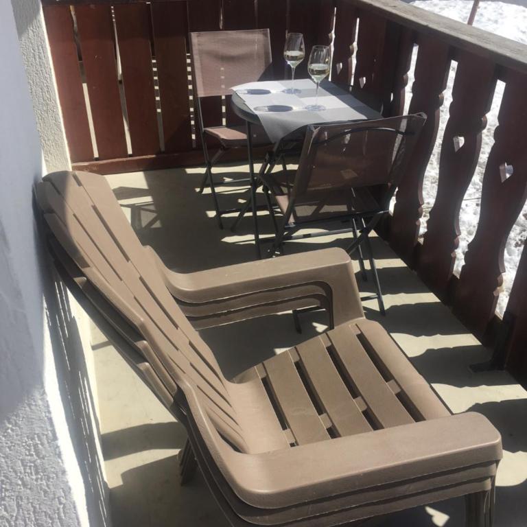 Studio cabine double balcon Tignes val claret ouvert toute l année - Appartement avec Vue sur la Montagne - 4