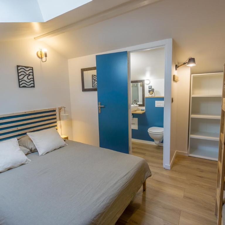 Wood'n Sea Surf Lodge - Auberge De Jeunesse - Chambre Triple avec Salle de Bains Privative - 7