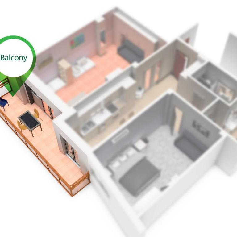 Rome4Guest Ostia 2 - Appartamento con 2 Camere da Letto - 18