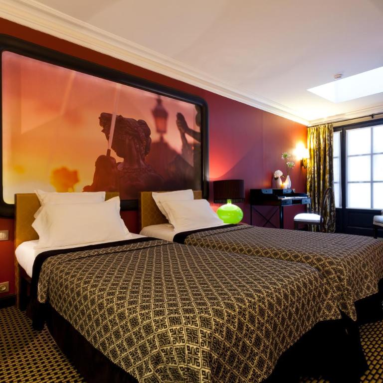 Hotel Fontaines du Luxembourg - Chambre Double Supérieure - 5
