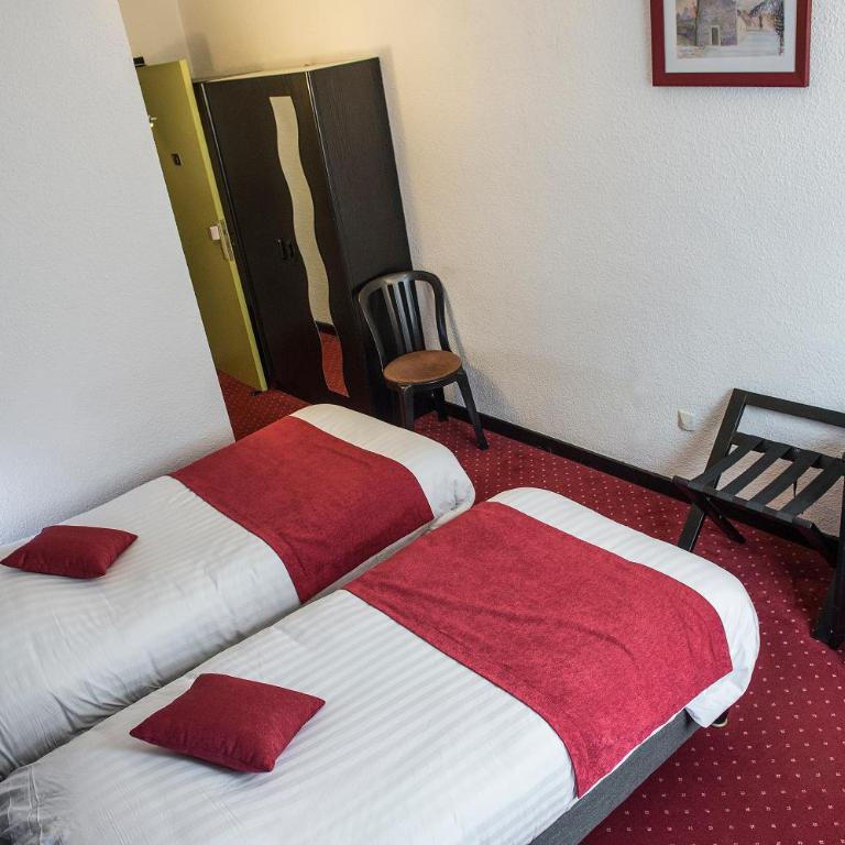 Logis Hôtel Murtel - Habitación Doble Estándar - 2 camas - 1