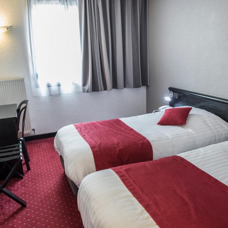 Logis Hôtel Murtel - Habitación Doble Estándar - 2 camas - 3