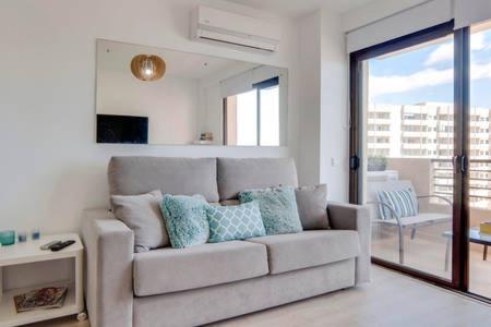 Apto a pie de playa con vistas increíbles! - Apartment - 8