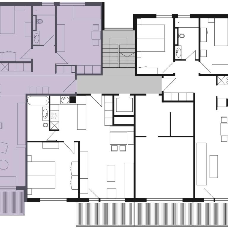 Myzermatt Monazit - Apartment mit 2 Schlafzimmern - Westseite - 7