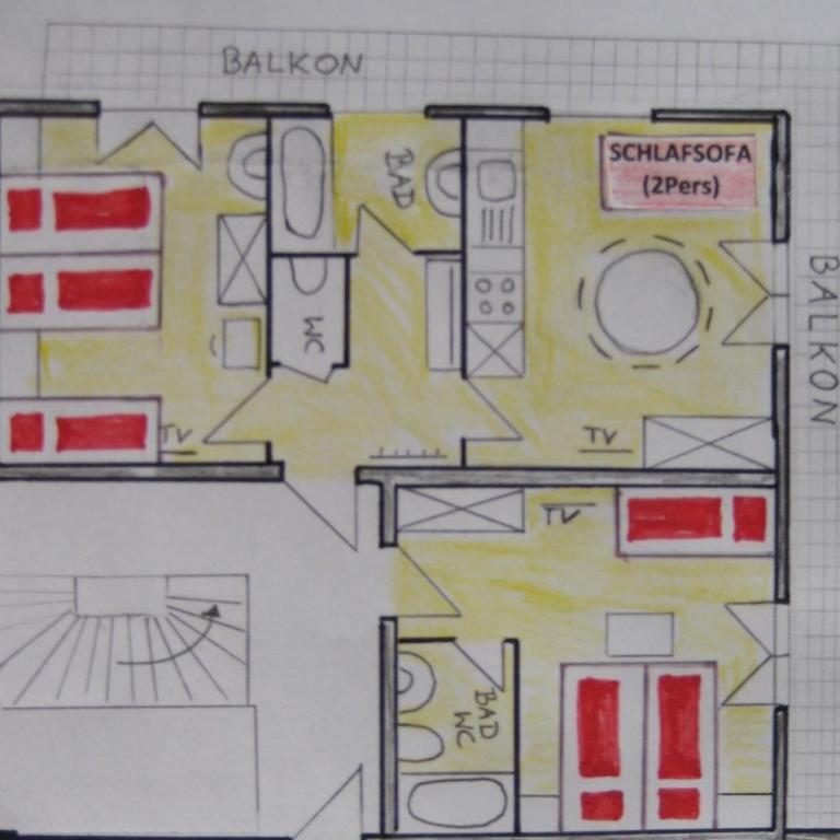 Apartments Spiegl Holzmann - Comfort Apartment mit 2 Schlafzimmern und Balkon - 3