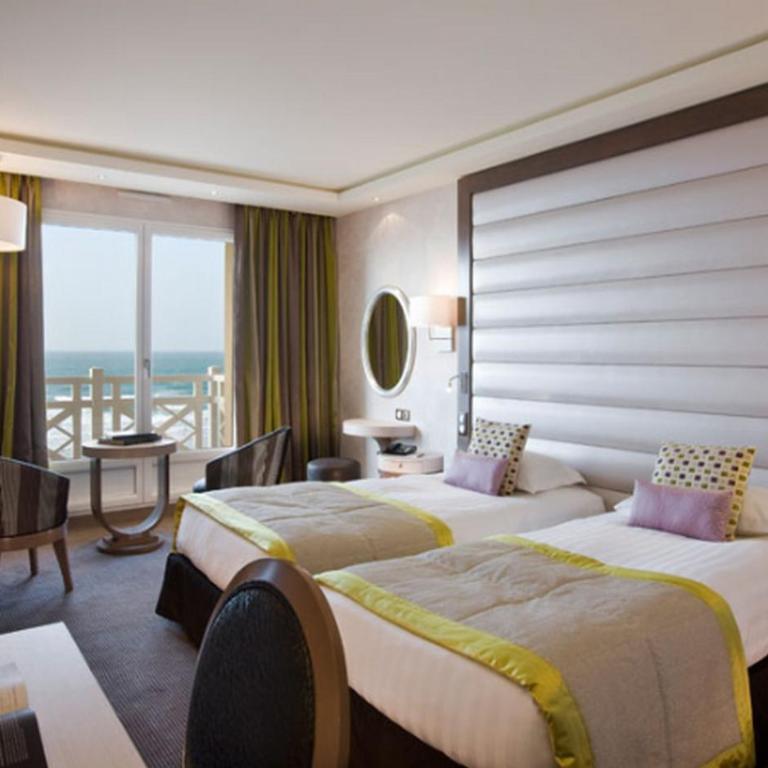 Grand Hôtel Des Thermes - Chambre Double Grand Large avec Vue sur Mer - 2