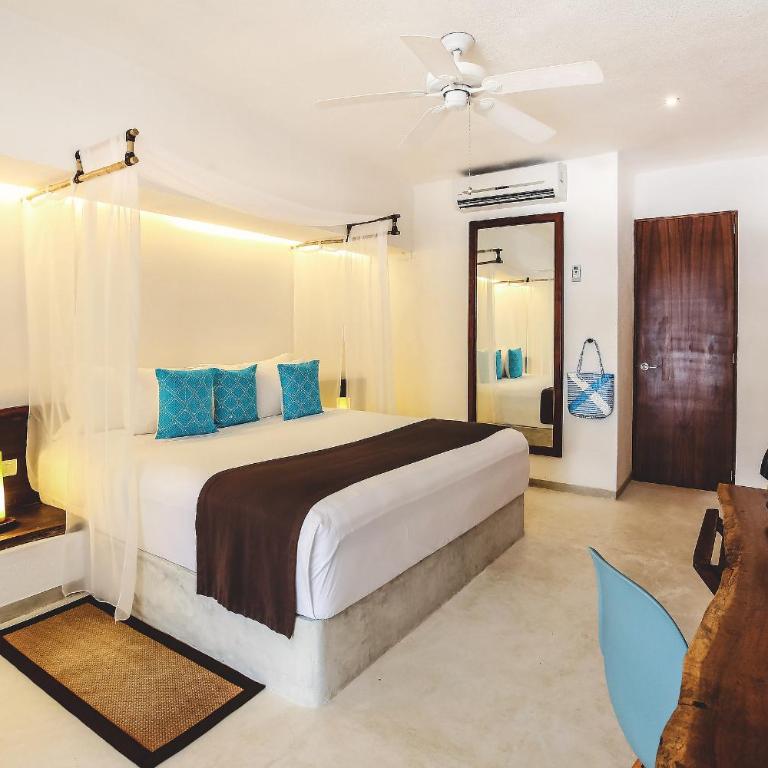 Cabanas Tulum- Beach Hotel & Spa - Habitación frente al mar en la planta baja - 3