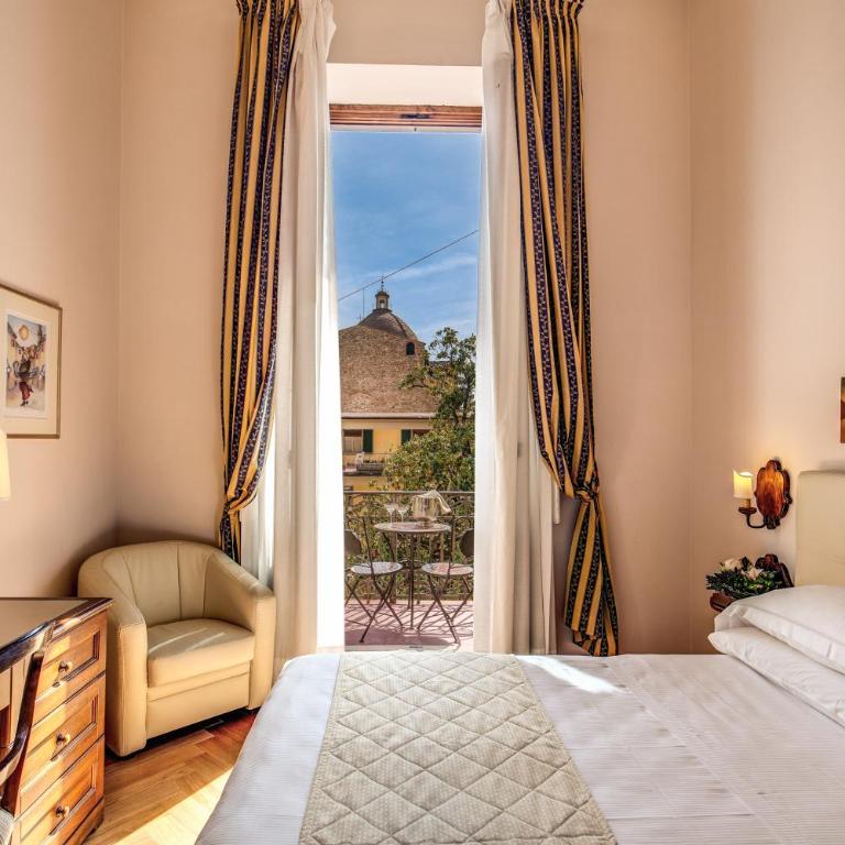 Hotel Croce Di Malta - Camera Matrimoniale/Doppia con Letti Singoli con Vista Giardino - 2