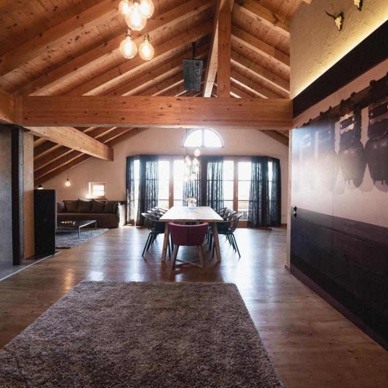 Der Löwe - Apartment mit Blick auf die Berge - 14