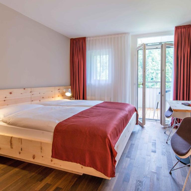 Hotel Schweizerhof Sils Maria, a Faern Collection Hotel - Dreibettzimmer mit Panoramablick - 2