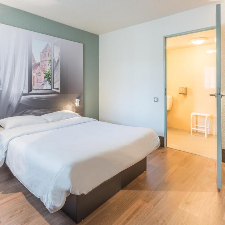 B&B HOTEL Nantes Parc Expos La Beaujoire - Chambre Double - Accessible aux Personnes à Mobilité Réduite - 3
