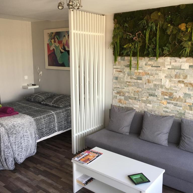 1 Chambre, 1 P'tit dèj', 1 Sourire - Studio avec Lit King-Size et Terrasse - 7