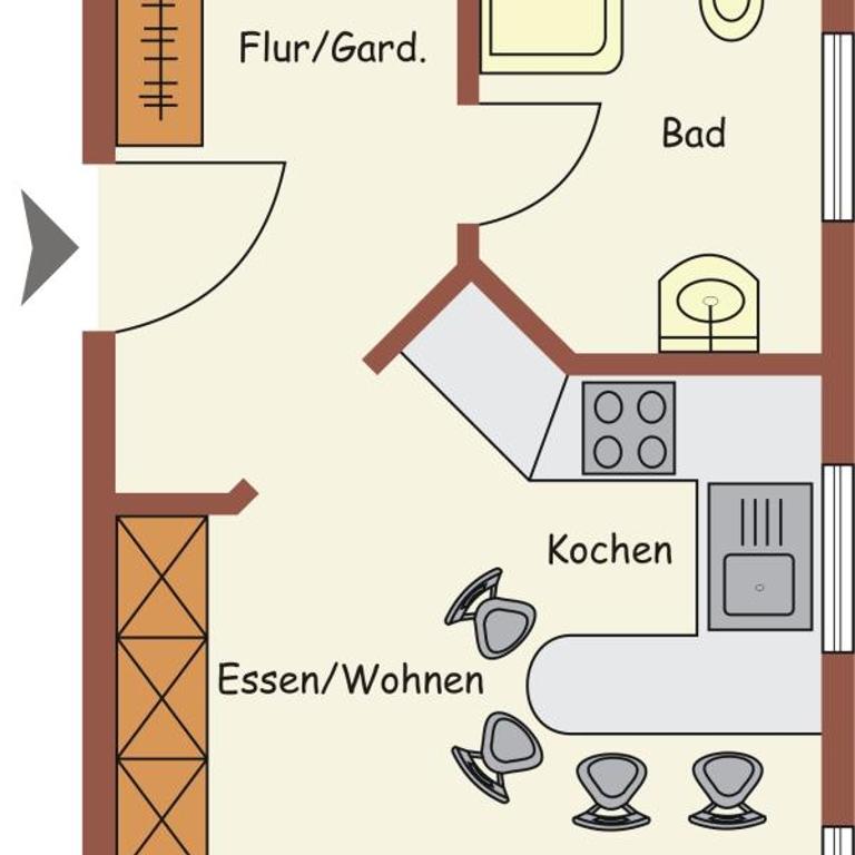 Landhaus Sonnenbichl - Apartment mit 1 Schlafzimmer - 24