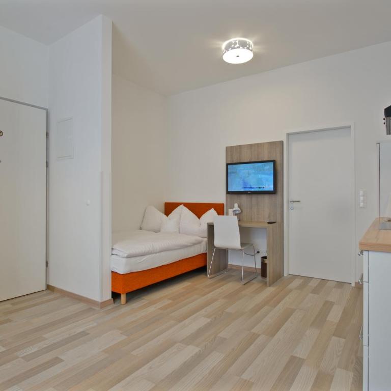 Apartments Leipziger Hof - Apartamento Estudio (cama de 120x200) - 5