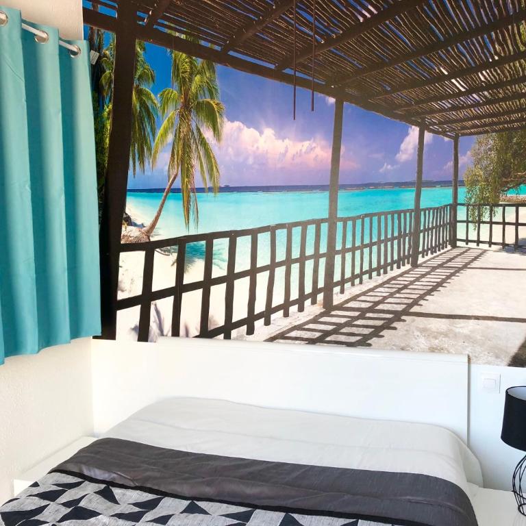 Barcaresa-MAISONNETTE VUE MER PIEDS DANS L'EAU WIFI - Maison de Vacances - 11
