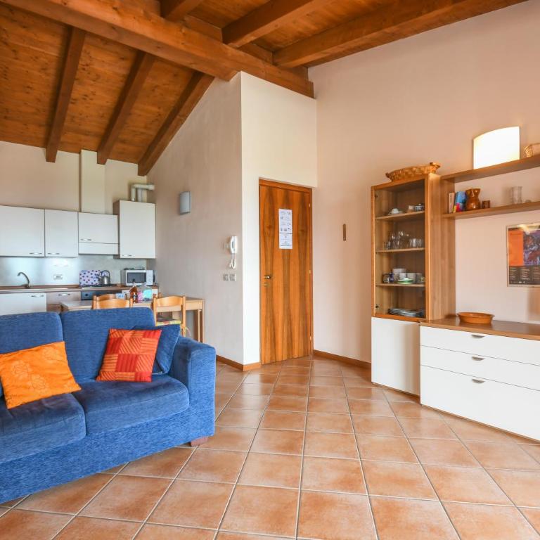 Residence Corte Ferrari -Ciao Vacanze- - Standard One-Bedroom Apartment with Balcony and Lake View - 9