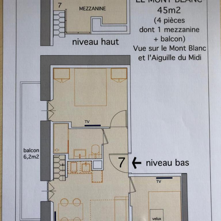 Appart'Hotel Aiguille Verte & Spa - Appartement 3 Chambres - 12