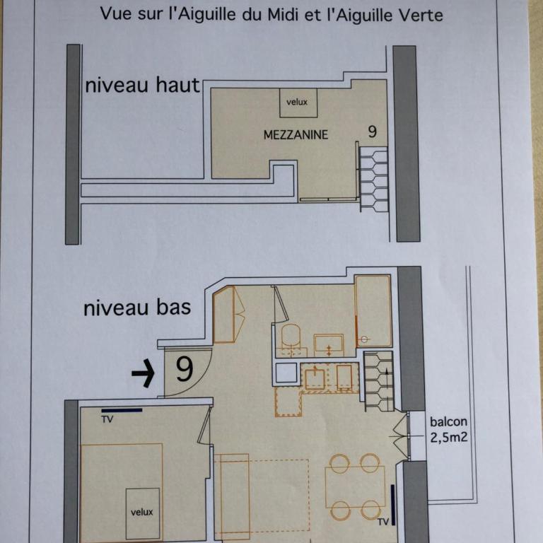 Appart'Hotel Aiguille Verte & Spa - Appartement 2 Chambres - 4