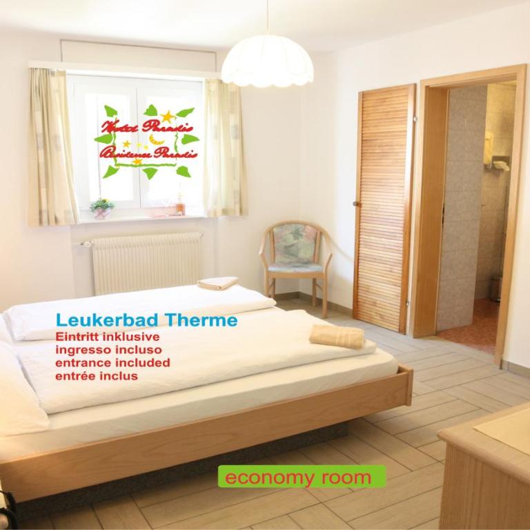 Hotel Paradis-Leukerbad-Therme - Economy Doppelzimmer - 3