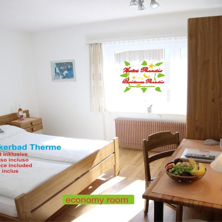 Hotel Paradis-Leukerbad-Therme - Economy Doppelzimmer - 4