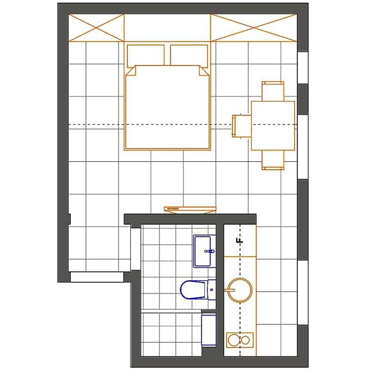 ŽUPAN apartmani - Studio Apartman - 1
