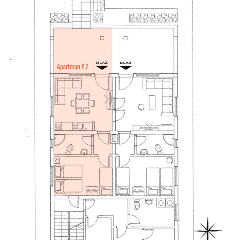 ŽUPAN apartmani - Apartman - Prizemlje - 2