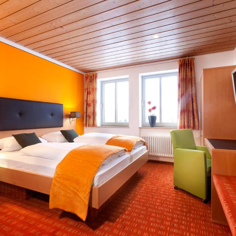 Hotel Waldhorn - Doppelzimmer - Hauptgebäude - 8