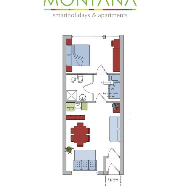 Residence Copai - Appartamento con 1 Camera da Letto (6 Adulti) - 19